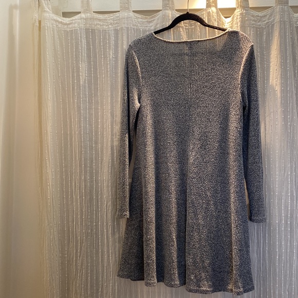 New Look grey long sleeved dress, Size 12 - Picture 4 of 5